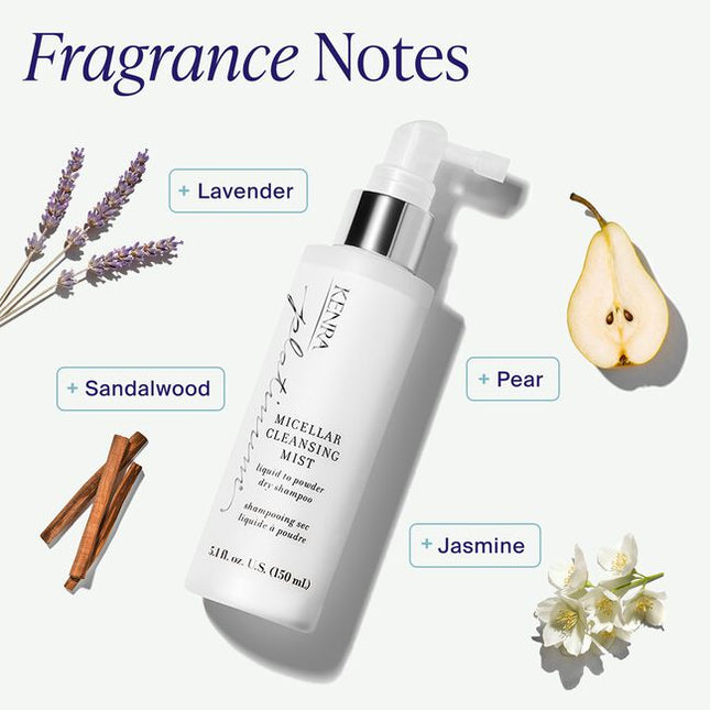A scalp-friendly formula that cleanses at the roots, absorbs excess oil, and helps neutralize odor for hair that feels fresh and revitalized between washes.