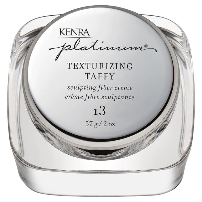 Kenra Platinum Texturizing Taffy 13 creates separation and texture with a soft, moveable feel. For flexible styling without stiffness. This sculpting taffy has a pliable formula that creates superior memory and control.