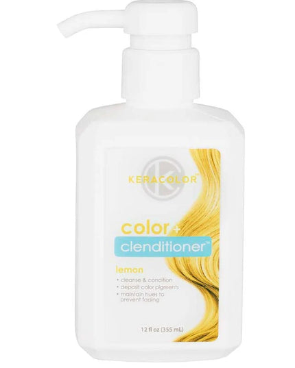Keracolor introduces Color + Clenditioner, a new non-lathering conditioning cleanser which deposits color pigments to vividly colored or pre-lightened hair, taking the co-wash into vibrant new territory in the hair color market.
