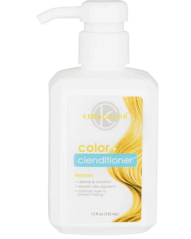 Keracolor introduces Color + Clenditioner, a new non-lathering conditioning cleanser which deposits color pigments to vividly colored or pre-lightened hair, taking the co-wash into vibrant new territory in the hair color market.