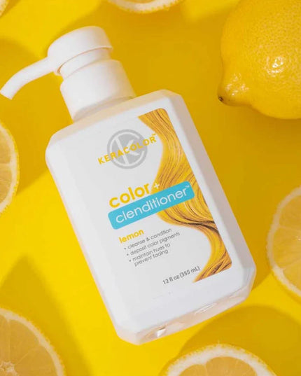 Keracolor introduces Color + Clenditioner, a new non-lathering conditioning cleanser which deposits color pigments to vividly colored or pre-lightened hair, taking the co-wash into vibrant new territory in the hair color market.