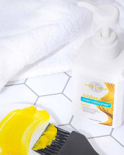 Keracolor introduces Color + Clenditioner, a new non-lathering conditioning cleanser which deposits color pigments to vividly colored or pre-lightened hair, taking the co-wash into vibrant new territory in the hair color market.