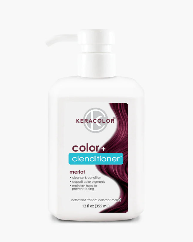Experience instant semi-permanent for vivid fashion, pastel, and natural hair color with Keracolor’s Color + Clenditioner. Non-damaging deposit-only, this clenditioner replenishes your hair while enhancing, transforming and toning your hair color. It’s built smart, adding color intensity with every use and extending color between salon trips.