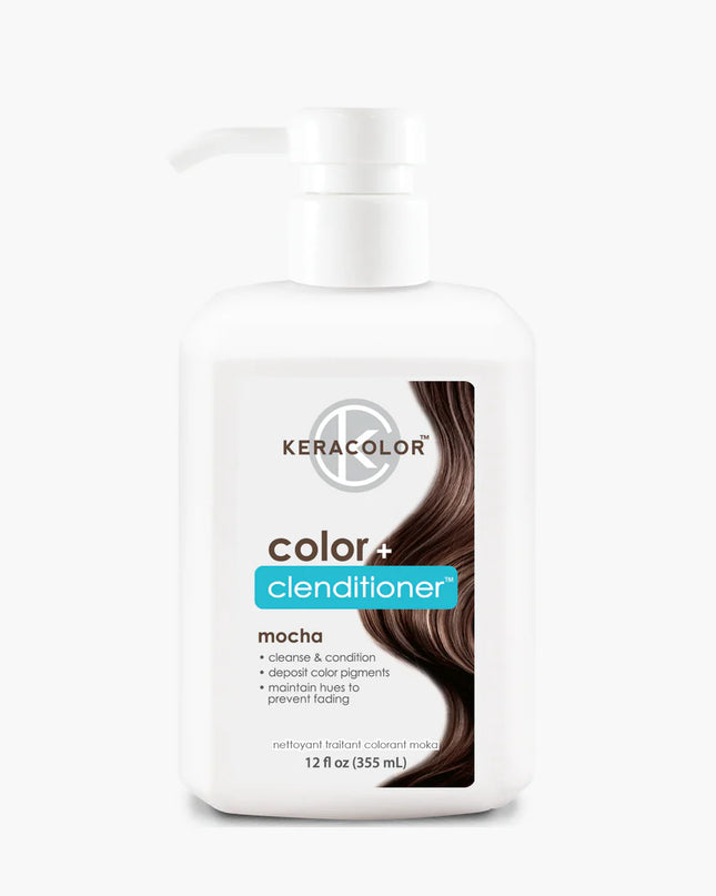 Experience instant semi-permanent for vivid fashion, pastel, and natural hair color with Keracolor’s Color + Clenditioner. Non-damaging deposit-only, this clenditioner replenishes your hair while enhancing, transforming and toning your hair color. It’s built smart, adding color intensity with every use and extending color between salon trips.