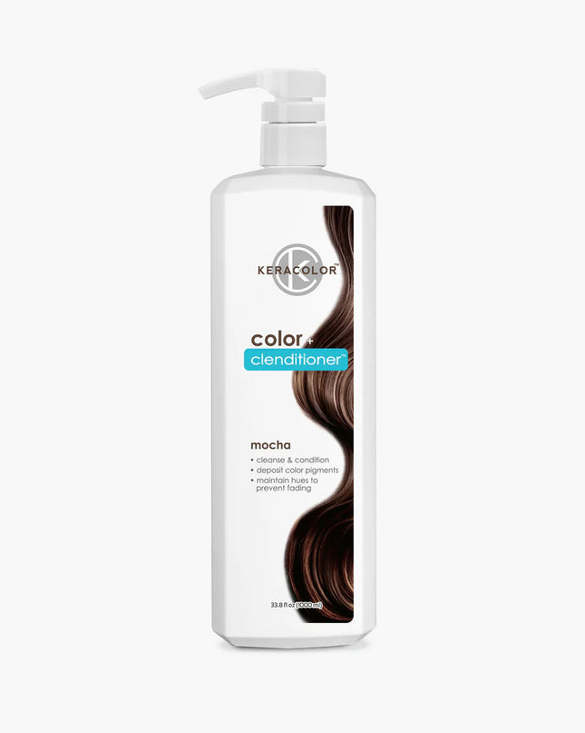 Experience instant semi-permanent for vivid fashion, pastel, and natural hair color with Keracolor’s Color + Clenditioner. Non-damaging deposit-only, this clenditioner replenishes your hair while enhancing, transforming and toning your hair color. It’s built smart, adding color intensity with every use and extending color between salon trips.
