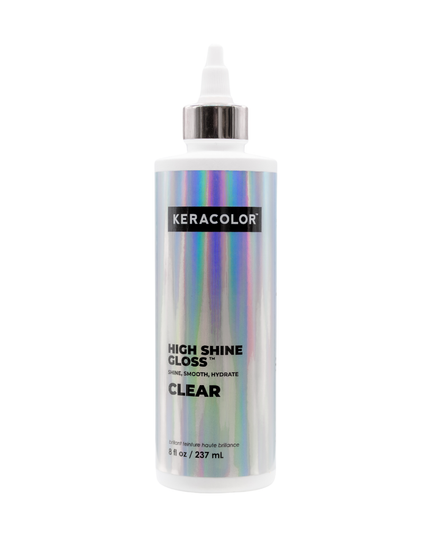 Transform dull, faded hair into a brilliant, glass-like masterpiece without leaving the shower. Keracolor High Shine Tinted Gloss is a one-step in-shower glaze that delivers a sheer boost of color and an intensely glossy finish, so your hair looks freshly styled long after your last salon visit.
