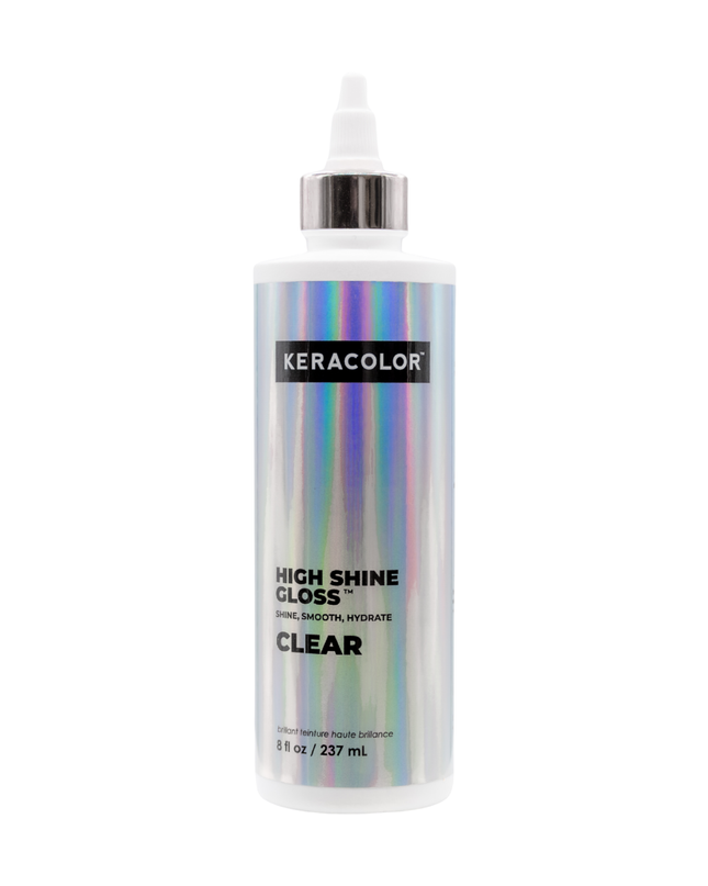 Transform dull, faded hair into a brilliant, glass-like masterpiece without leaving the shower. Keracolor High Shine Tinted Gloss is a one-step in-shower glaze that delivers a sheer boost of color and an intensely glossy finish, so your hair looks freshly styled long after your last salon visit.