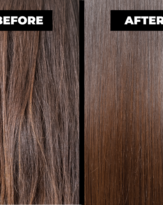 Transform dull, faded hair into a brilliant, glass-like masterpiece without leaving the shower. Keracolor High Shine Tinted Gloss is a one-step in-shower glaze that delivers a sheer boost of color and an intensely glossy finish, so your hair looks freshly styled long after your last salon visit.