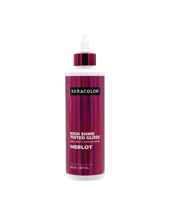 Transform dull, faded hair into a brilliant, glass-like masterpiece without leaving the shower. Keracolor High Shine Tinted Gloss is a one-step in-shower glaze that delivers a sheer boost of color and an intensely glossy finish, so your hair looks freshly styled long after your last salon visit.