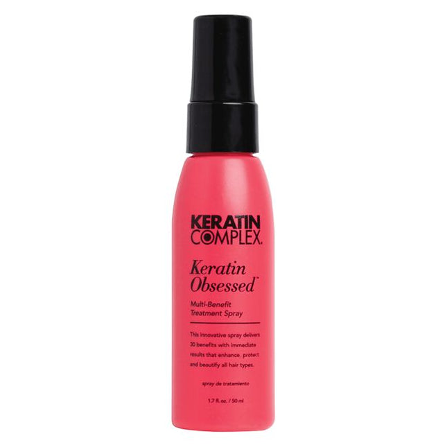 This lightweight all-in-one multi-benefit spray is bursting with keratin protein and is packed with 30 hair repair benefits that deliver frizz control along with stronger, more vibrant, healthy hair. For frizzy, damaged, or dry hair.