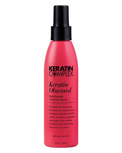 This lightweight all-in-one multi-benefit spray is bursting with keratin protein and is packed with 30 hair repair benefits that deliver frizz control along with stronger, more vibrant, healthy hair. For frizzy, damaged, or dry hair.