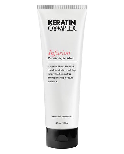 A powerful blow-dry cream that dramatically cuts blow-dry time while providing frizz control and hair smoothing benefits. For frizzy, damaged, or dry hair.