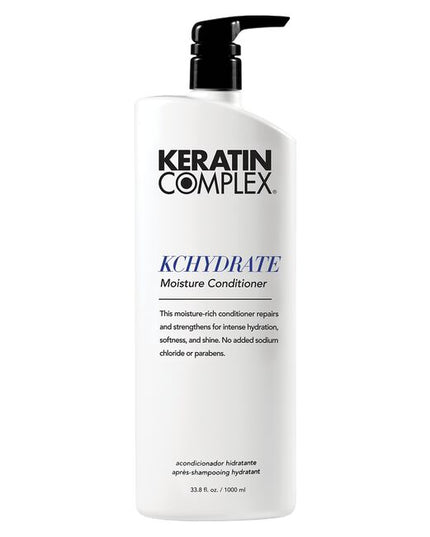 This moisture-rich conditioner repairs and strengthens for intense hydration, softness and shine. No added sulfates, sodium chloride or parabens. For all hair types, particularly those with dry, damaged hair.