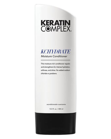 This moisture-rich conditioner repairs and strengthens for intense hydration, softness and shine. No added sulfates, sodium chloride or parabens. For all hair types, particularly those with dry, damaged hair.