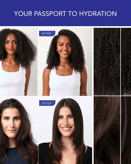 This moisture-rich conditioner repairs and strengthens for intense hydration, softness and shine. No added sulfates, sodium chloride or parabens. For all hair types, particularly those with dry, damaged hair.