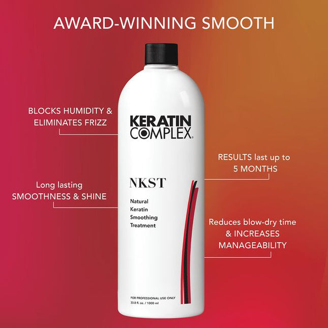 Enjoy up to 5 months of smooth, shiny, manageable hair with our award-winning signature Natural Keratin Smoothing Treatment for sleek strands. Clients looking for smooth, shiny, more manageable hair with the maximum longevity.
