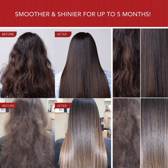 Enjoy up to 5 months of smooth, shiny, manageable hair with our award-winning signature Natural Keratin Smoothing Treatment for sleek strands. Clients looking for smooth, shiny, more manageable hair with the maximum longevity.
