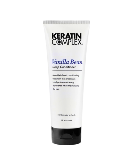 A rich, vanilla-infused conditioning treatment that creates a fragrant aromatherapy experience while moisturizing for healthy hair. For dry, dull, damaged, or overprocessed hair.