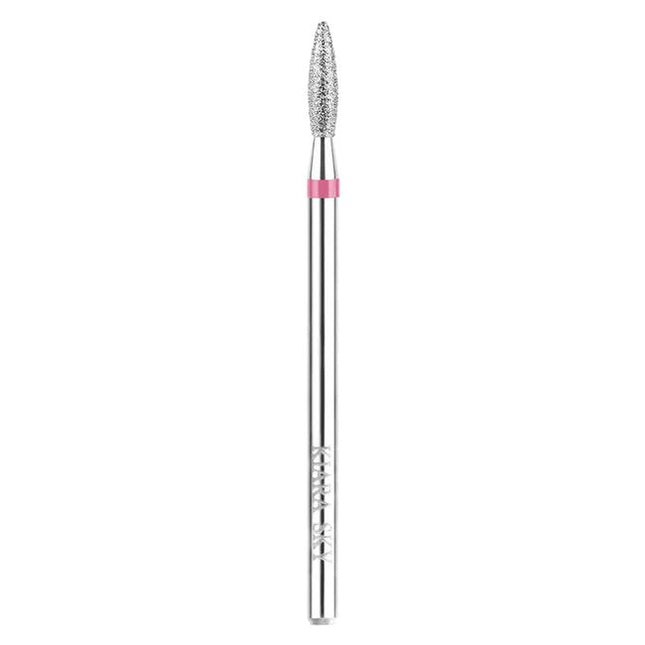 The Flame Coarse is a diamond-cut drill bit engineered for Russian style and dry manicure work. With its coarse grit, it safely lifts the eponychium (nail fold) to expose and remove cuticle on the nail plate without damaging skin or plate. It’s ideal for removing excess skin, opening sidewalls, handling hangnails, and even sealing the cuticle area after product application. The standard 3/32" shank ensures compatibility with all professional nail e-files.
