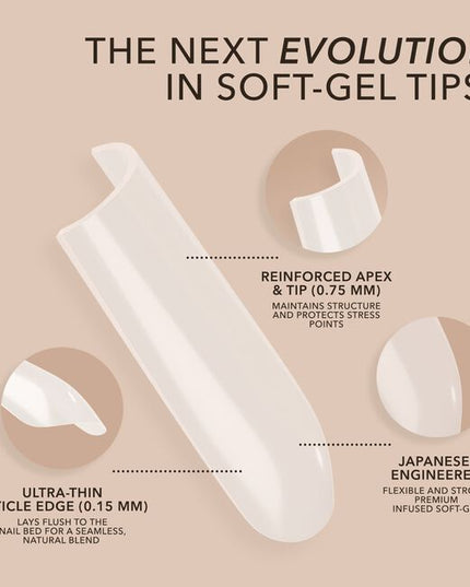 Introducing the next evolution in nail technology, Kiara Sky Natural Cover Gel Extensions. Crafted from our ultra-light soft gel and infused with a proprietary milky tint, these natural cover tips deliver seamless coverage that blurs imperfections and eliminates the line between the natural nail and the extension. 