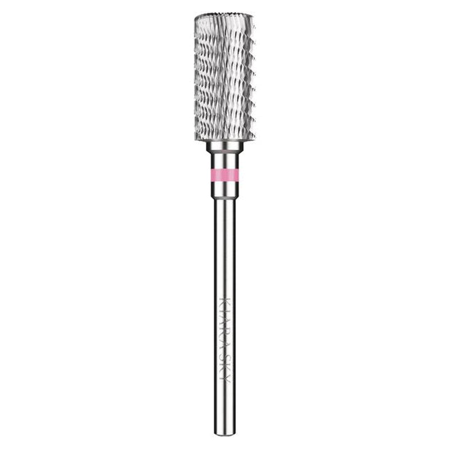 The Safety Removal Bit Medium Grit is a precision drill bit engineered for safe, efficient acrylic removal. Its X-cut and zirconium-coated carbide construction allow you to remove acrylic quickly while minimizing heat. Designed to protect skin contact and reduce risk, this bit delivers both safety and performance—ideal for busy nail techs who need control without sacrificing client comfort.