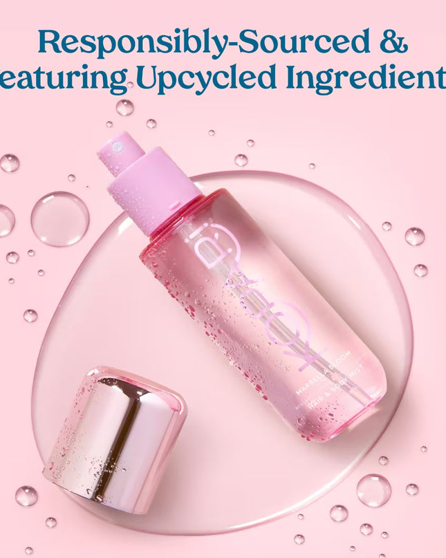 Bright and blissful, enjoy that sweet summer feeling when the world is blossoming all around you with Kopari Beauty's Marbella Bloom Hair & Body Mist. This fresh and floral hair & body fragrance is a vibrant blend of neroli and bergamot, with a touch of cardamom and vetiver.
