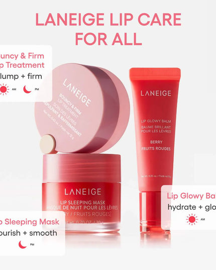 An intensive lip treatment packed with collagen, ceramides, and hyaluronic acid to visibly firm, plump, and provides lasting hydration.
