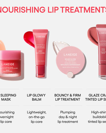 An intensive lip treatment packed with collagen, ceramides, and hyaluronic acid to visibly firm, plump, and provides lasting hydration.