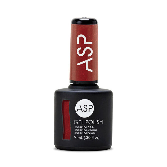 ASP Soak-Off Gel Polish is a 100% pure gel formula that applies like polish giving you a high shine gel manicure that lasts up to two weeks. ASP Soak-Off Gel Polish can be cured under an LED or UV lamp and Soaks Off with acetone.