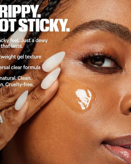 Milk Makeup's 13x award-winning Hydro Grip Primer is a 12-hour gel makeup primer that hydrates with hyaluronic acid and niacinamide for a dewy finish.