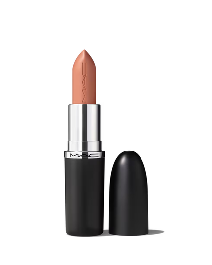 A sleek satin lipstick with full-coverage, pigment-rich colour in a comfortable formula that hydrates lips for eight hours.