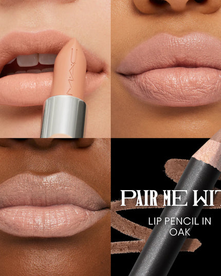 A sleek satin lipstick with full-coverage, pigment-rich colour in a comfortable formula that hydrates lips for eight hours.