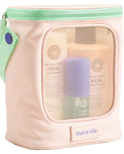 A pre-packed kit with our Head &amp; Hair Heal Shampoo and Conditioner to sooth itchy scalps. You also get our True Soft Argan Oil free of charge, that is a moisturizing and shine enhancing lightweight hair oil.