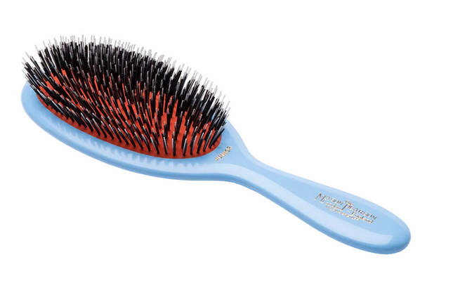 Junior Size Extra Stiff All Bristle for long fine to normal hair.