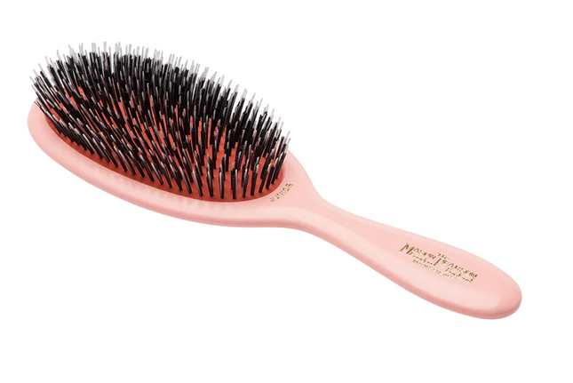 Junior Size Extra Stiff All Bristle for long fine to normal hair.