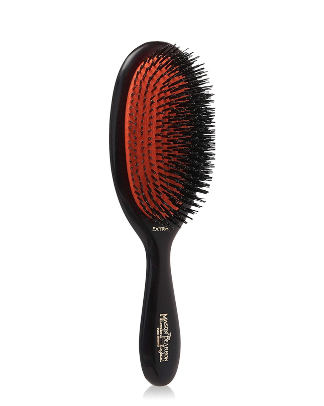 Extra Stiff All Bristle Military Style Hair Brush