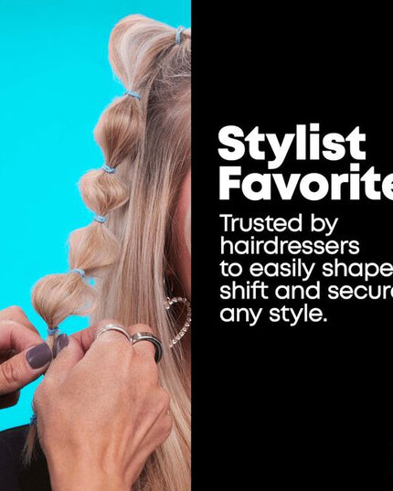 A weightless foam for volumizing lift, and shine that provides moveable, texturizing hold with lasting style memory.
