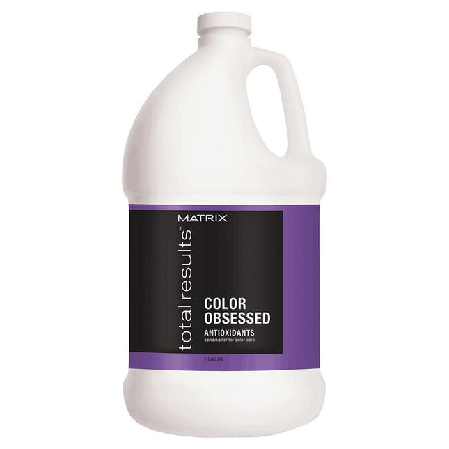 Matrix’s Color Obsessed Conditioner helps protect against fading and extend your clients’ color vibrancy. Vitamin E –is rich in antioxidants to protect against environmental damage. Sunflower Oil contains emollients that help soften and condition hair. Moisturizes and nourishes. Helps strengthen porous hair. Provides lasting shine and color care. Helps protect against fading and extend color vibrancy.