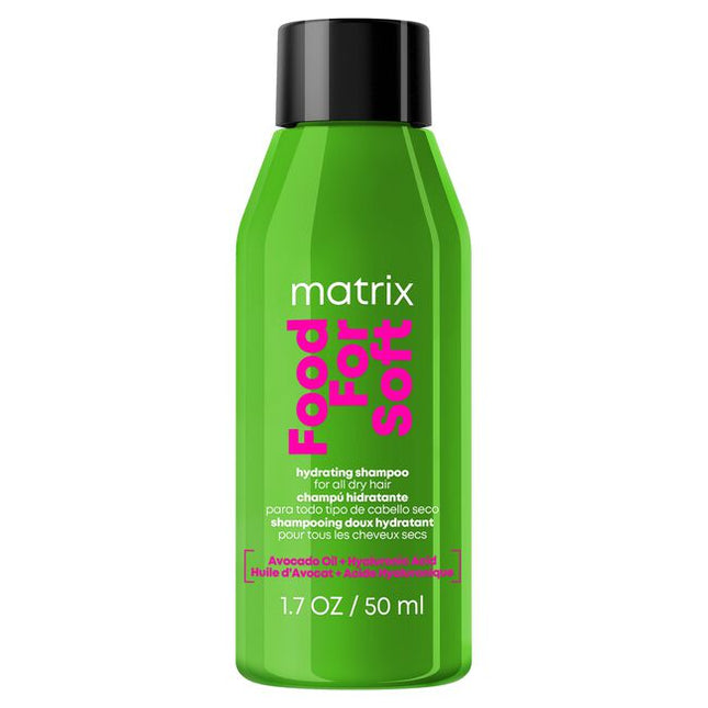 Hydrating Shampoo, infused with avocado oil & hyaluronic acid, moisturizes while cleansing removing excess oil without stripping the necessary moisture dry hair needs.