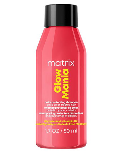 Don't let life fade your glow! This sulfate-free color-protecting shampoo, with Glycolic Acid and Rosehip Oil, preserves color glow and hair's shine from inside out for 8 weeks.* It gently cleanses, leaving dull & color-treated hair protected, softer and shinier.