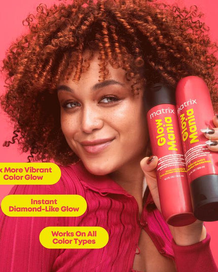 Don't let life fade your glow! This sulfate-free color-protecting shampoo, with Glycolic Acid and Rosehip Oil, preserves color glow and hair's shine from inside out for 8 weeks.* It gently cleanses, leaving dull & color-treated hair protected, softer and shinier.