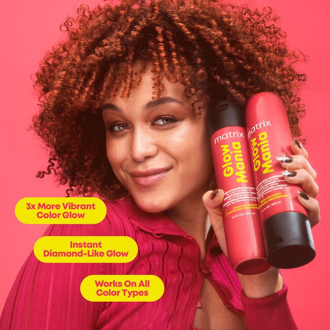 Don't let life fade your glow! This sulfate-free color-protecting shampoo, with Glycolic Acid and Rosehip Oil, preserves color glow and hair's shine from inside out for 8 weeks.* It gently cleanses, leaving dull & color-treated hair protected, softer and shinier.