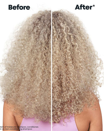 Matrix Instacure Anti-Breakage Leave-In Treatment restores lifeless, brittle hair to a healthy, soft, and strengthened state. Infused with liquid proteins, this leave-in treatment protects hair from breakage and heat up to 450°F/230°C. Perfect for all hair types and textures.