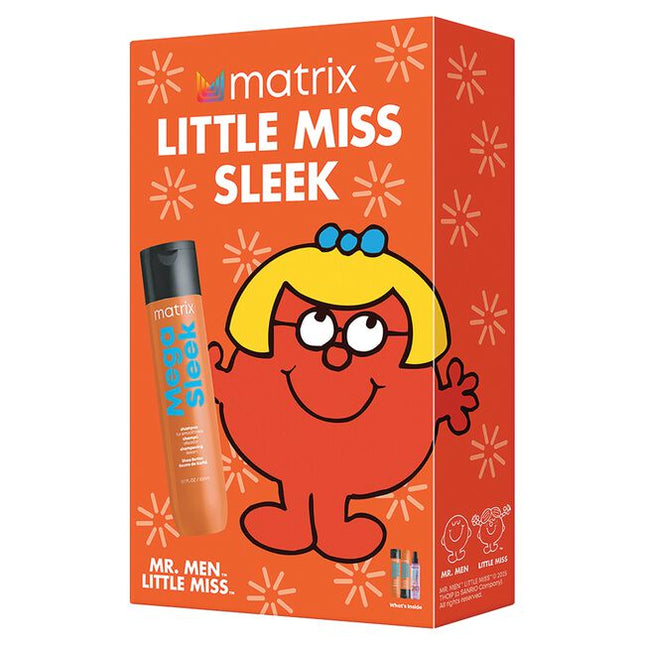 Mega Sleek haircare system made with shae butter reduces frizz and provides humidity protection for ever-lasting sleekness. Formulated with shea butter to reduce frizz and provide humidity protection for even the most rebellious, unruly hair.