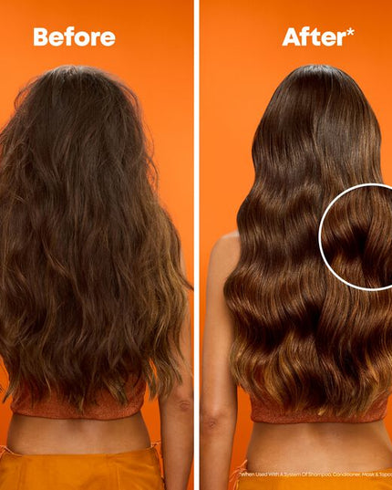 A professional, supercharged smoothing mask designed for stylists to provide clients with ultimate frizz control and intense hydration. The Matrix Mega Sleek Smoothie Supreme Mask is your go-to treatment for instantly transforming frizzy hair into a sleek, smooth, and radiant masterpiece that lasts for up to 96 hours*.