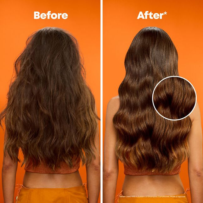 A professional, supercharged smoothing mask designed for stylists to provide clients with ultimate frizz control and intense hydration. The Matrix Mega Sleek Smoothie Supreme Mask is your go-to treatment for instantly transforming frizzy hair into a sleek, smooth, and radiant masterpiece that lasts for up to 96 hours*.