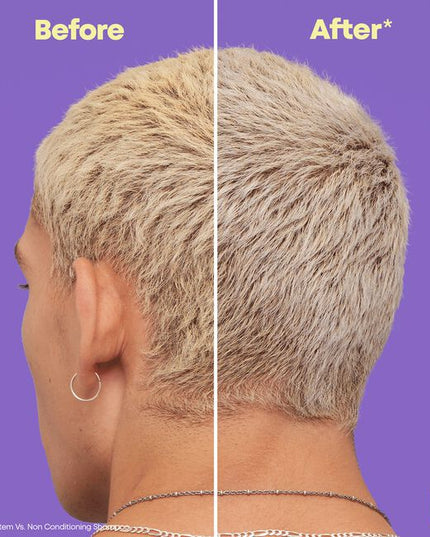 The So Silver Deep Conditioning Toning Hair Mask thinks like a toner and conditions like a deep treatment. It is customizable to enhance all blonde and grey hair colors with a cool finish. 