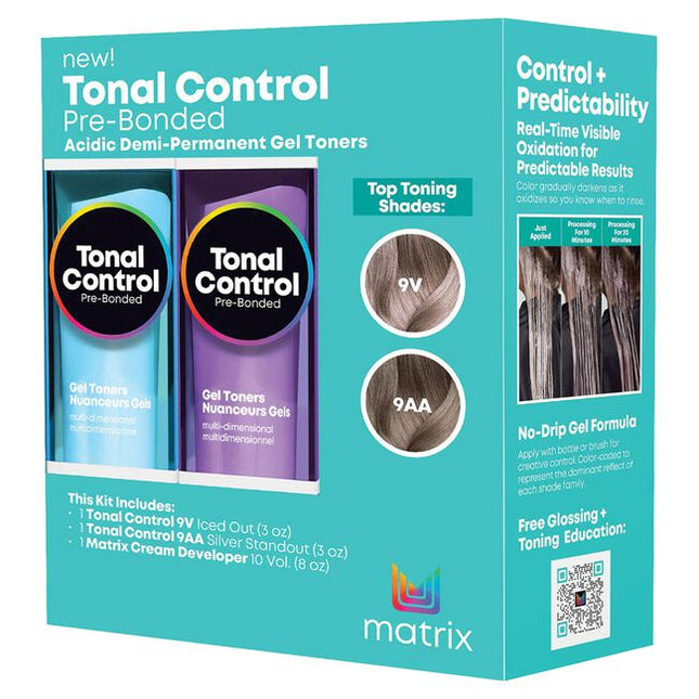 Purchase 7 tubes of Tonal Control and receive free:

1 Demi-Permanent Shade Chart
1 Matrix Universal Cream Developer 10 vol (32 oz)
1 Miracle Creator Treatment (200ml)
1 Light Master Pre-Bonded Packette (30g)
1 Open Air Pre-Bonded Packette (30g)