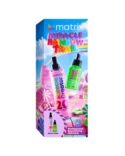 Treatment Kit Includes:
(1) - Food For Soft Oil, 1.7 fl. oz.
(1) - Miracle Creator Treatment, 6.8 fl. oz.