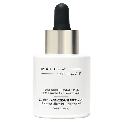 This nourishing face oil delivers a concentrated dose of barrier-supporting lipids along with a powerful combination of antioxidants to provide skin with a boost of moisture and help fortify the barrier for healthy-looking skin.
LIQUID CRYSTAL LIPIDS&nbsp;skin-mimicking Lipids that deeply moisturize, condition, and support skin’s barrier.